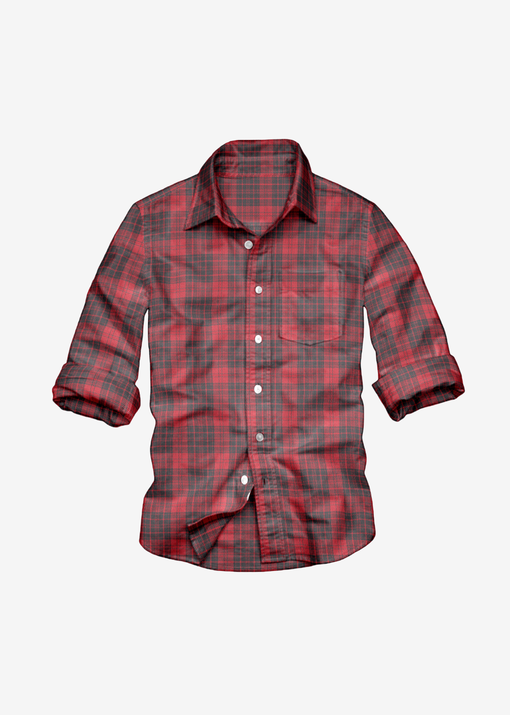 Abstract Print Cotton Full Shirt - Style & Comfort